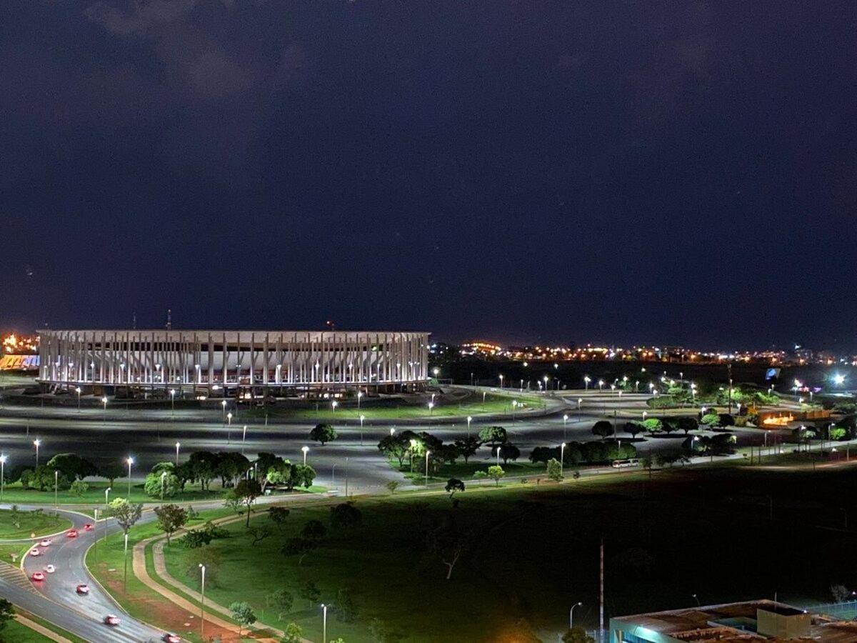 Flat Encantador No 11º Com Vista Pra Torre De Tv Brasilia Exterior foto
