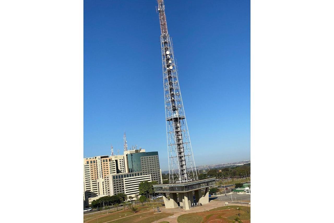 Flat Encantador No 11º Com Vista Pra Torre De Tv Brasilia Exterior foto
